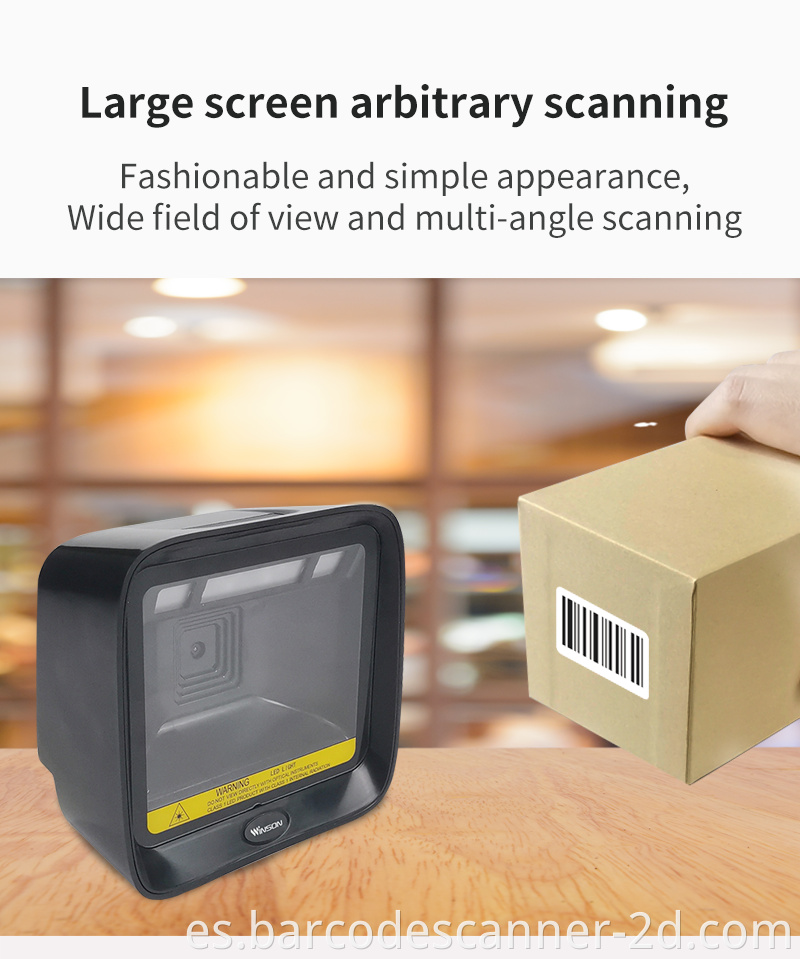 Desk scanner 1D 2D Barcode Scanner 